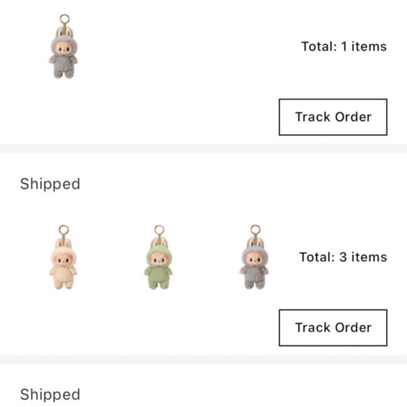 NIB BRAND NEW LABUBU MACARON - SESAME BEAN (GRAY) - POPMART! - Picture 4 of 8